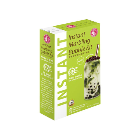 O's bubble Instant Boba Matcha 240 g verpackung