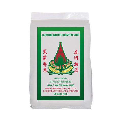 Royal Thai fragrant rice long grain jasmine 20 kg