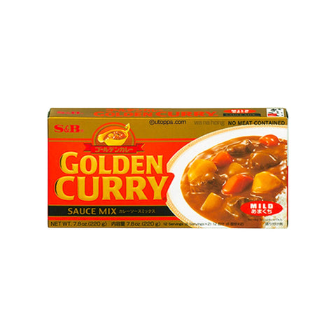 S&B Mild Golden Curry 220 g - Utoppa - Lebensmittel aus aller Welt