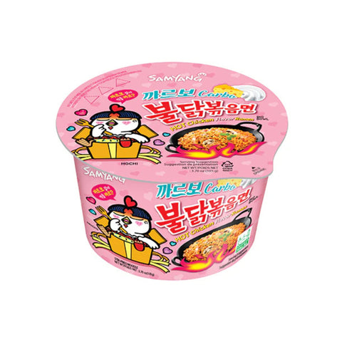 Samyang Buldak Ramen Bowl Hot Chicken Carbonara 105g