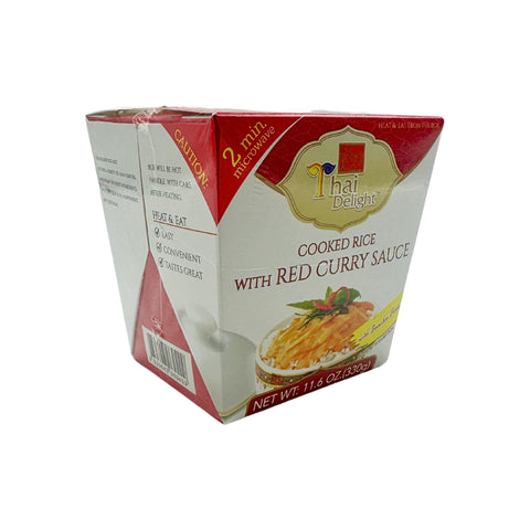 Thai Delight Jasminreis mit Roter Currysauce  330 g verpackung